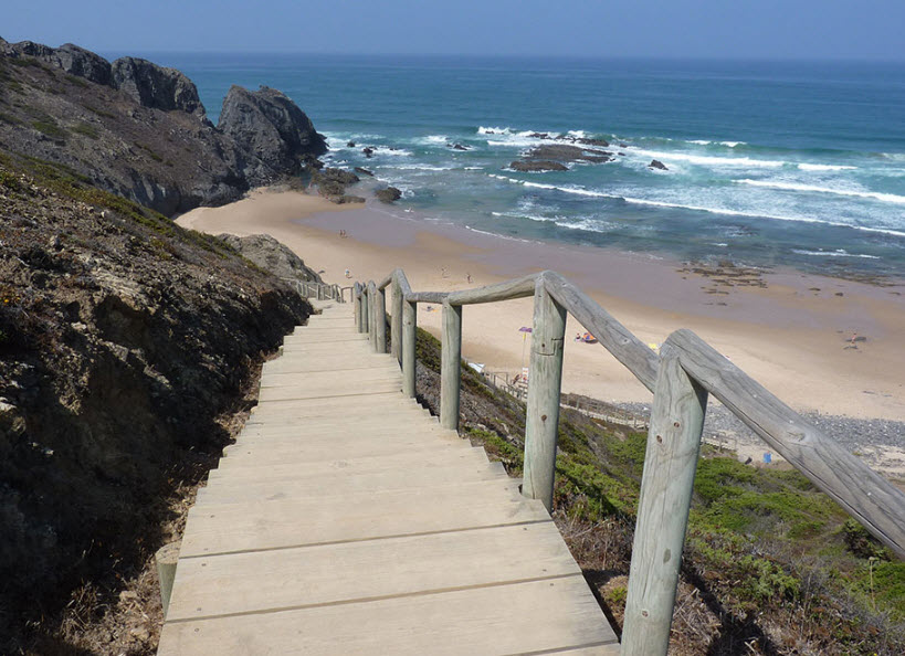 Praia Do Vale Dos Homens, Portugal, Portugal